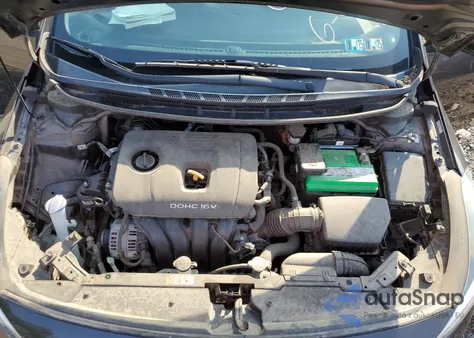 2017 Kia Forte Lx z USA, uszkodzony, nr VIN 3KPFK4A75HE073472